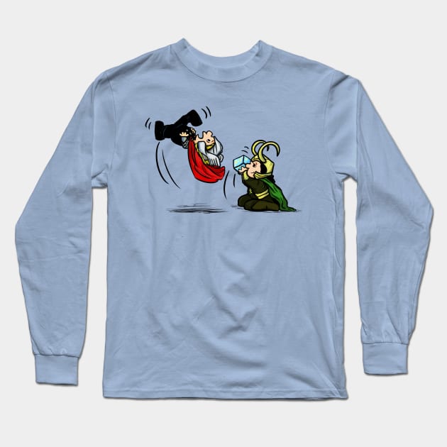 trickster Long Sleeve T-Shirt by randomship